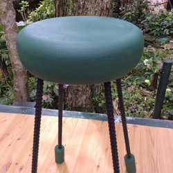 スツール（Fancy Chair Green）#307 2枚目の画像