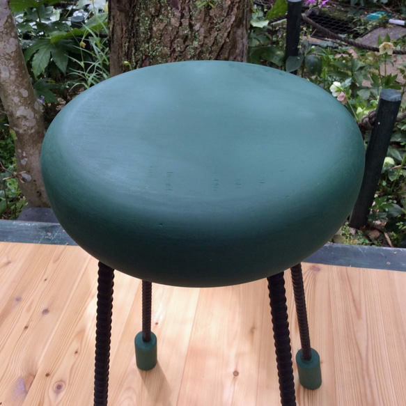 スツール（Fancy Chair Green）#307 3枚目の画像