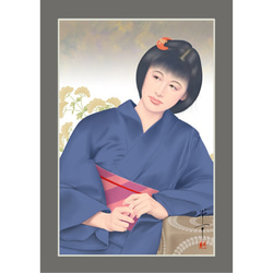 桜さくら（美人画・A2サイズ） 絵画 美しき艶めき 通販 3982441