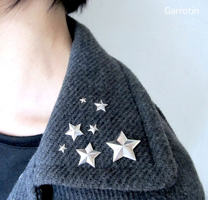 星のピンブローチ７個セット