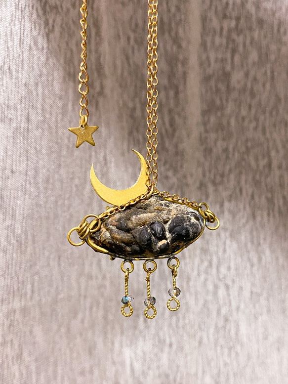 亮星球項鏈 Under the moonlight necklace #LUNALUNAisdreaming 第2張的照片