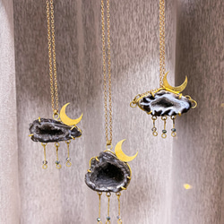 亮星球項鏈 Under the moonlight necklace #LUNALUNAisdreaming 第3張的照片