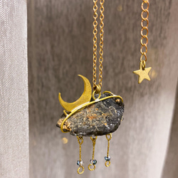 亮星球項鏈 Under the moonlight necklace #LUNALUNAisdreaming 第2張的照片