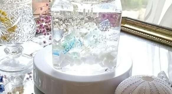イットリウムフローライトの天使置物☆癒しと愛情と優しさを