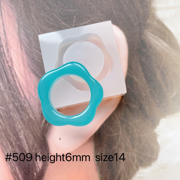 シリコンモールド #509　リング１３ 1枚目の画像