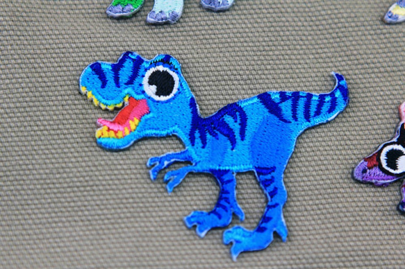 暴哥自黏繡布貼-恐龍復活燙布貼系列 第1張的照片
