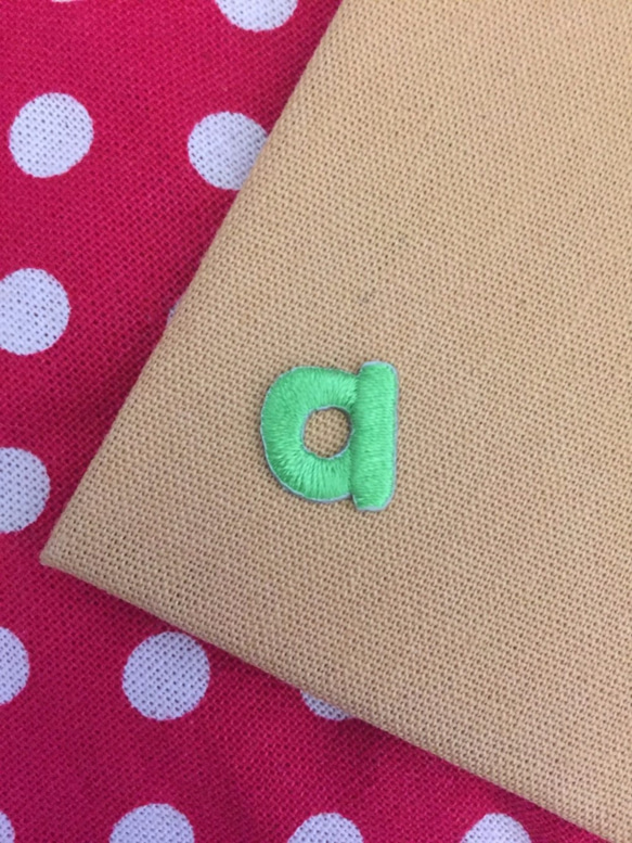 小文字は割引ああと26文字の全体のセットを購入するために布の自己接着ステッカー刺繍します！ 7枚目の画像