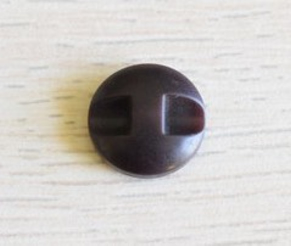 【Vintage】モノトーンマーブル ビンテージボタン(3個) 3枚目の画像