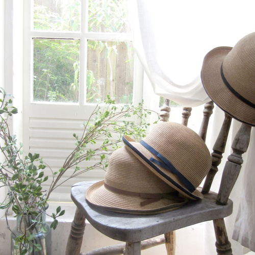 小ツバ ボーラーハット BROWN ハット JOYFUL TOKYO 通販 9831087