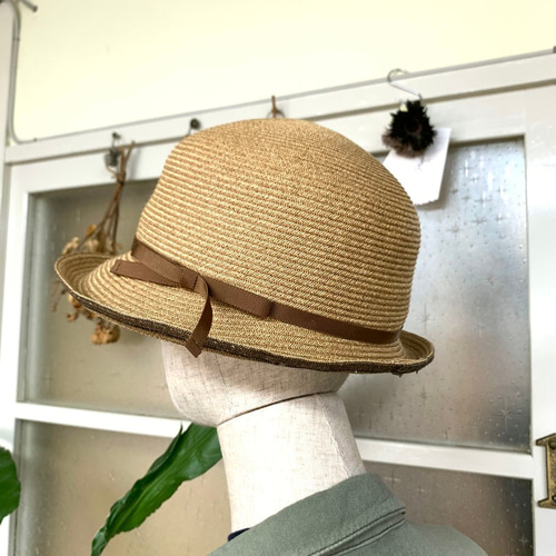 小ツバ ボーラーハット BROWN ハット JOYFUL TOKYO 通販 9831087