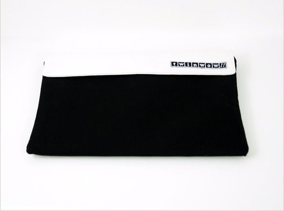 twinwow - 時尚筆記 - 細緻質感平板包 - 時尚黑白 第3張的照片