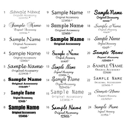 【名入れ費こみ】アクセサリー台紙＊シンプルグレー＊【3K-1202】 4枚目の画像