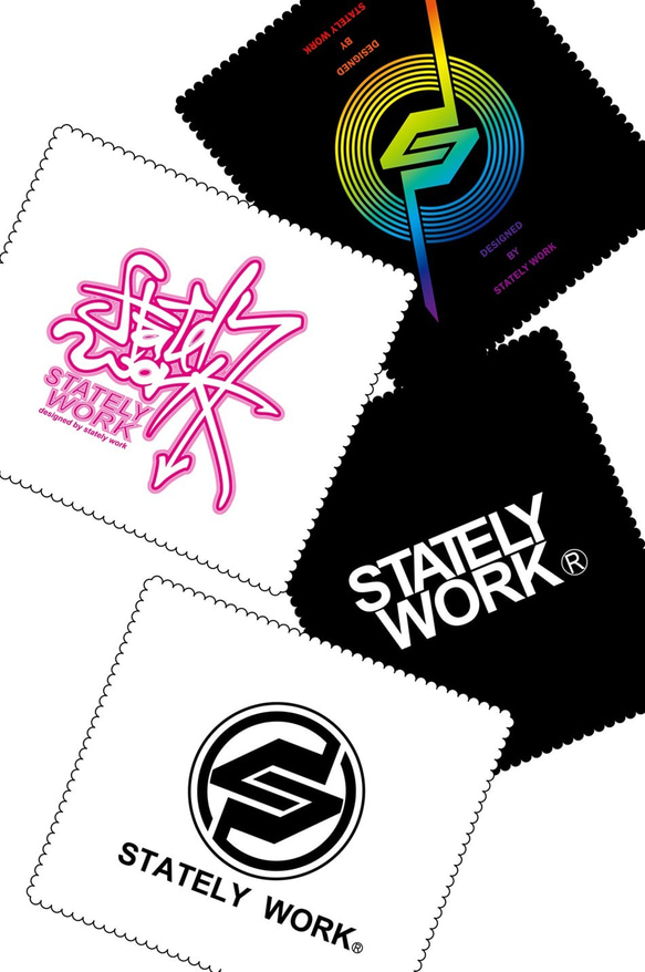 STATELYWORK 文字LOGO眼鏡布 Polyester 第3張的照片