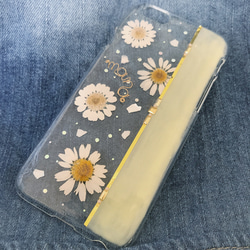 Snow Daisy ネームオーダー iPhone case 5枚目の画像