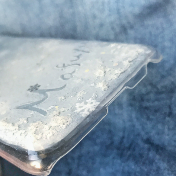 powder snow ネームオーダー　スマホケース　スマホカバー　iPhone15 OPPO Google 全機種対応 2枚目の画像