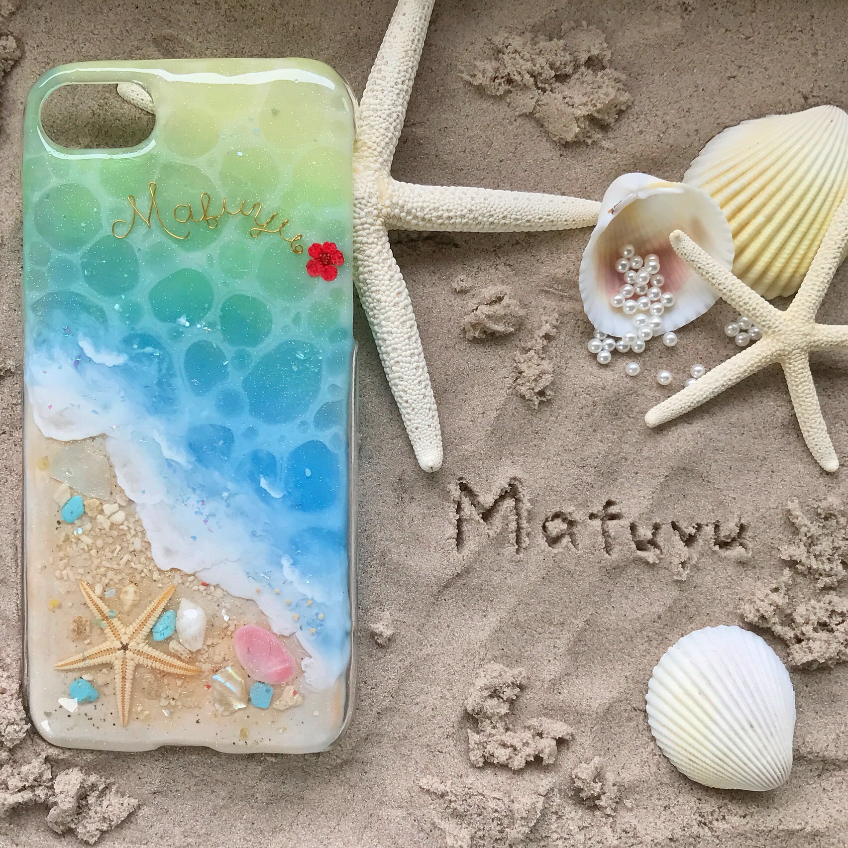 サンライズ ♦︎Private Beach♦︎ スマホケース　iPhone17　Android 全機種対応　Xperia