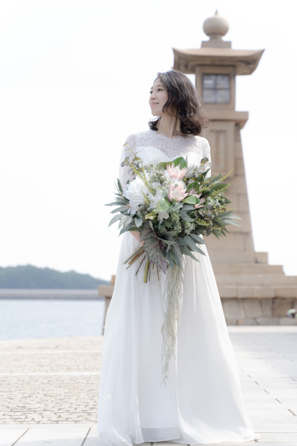 ナチュラルリゾートbouquet♡ブートニア付き