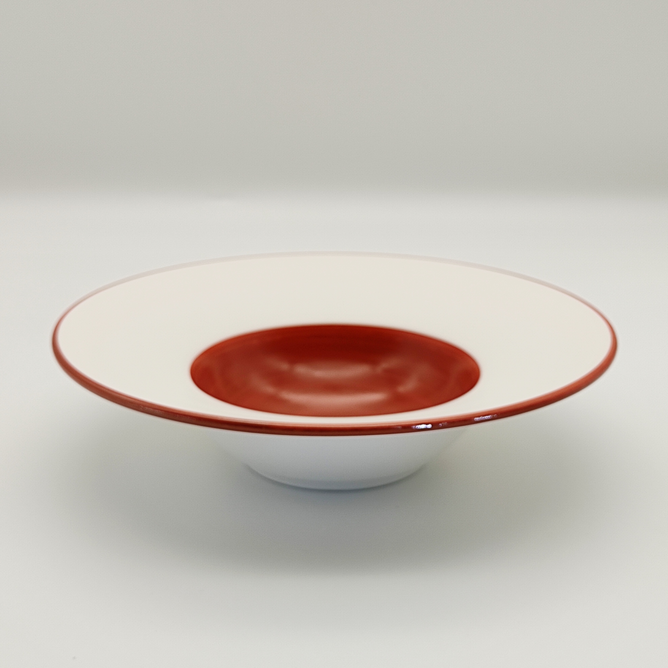 赤絵リゾット鉢