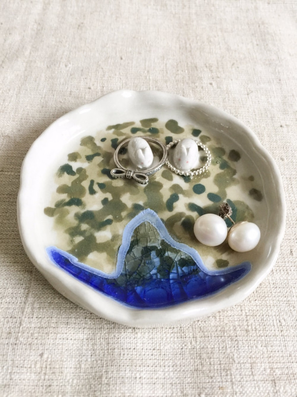 陶瓷飾物碟 - 兔雙雙 第4張的照片