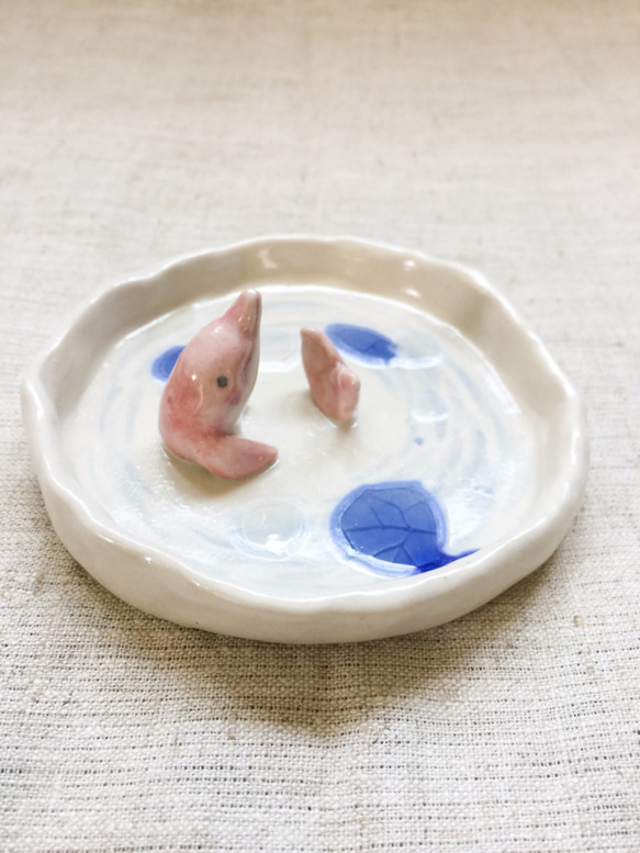 陶瓷飾物碟 - 我愛香港：中華白海豚 / Pink Dolphin 第4張的照片