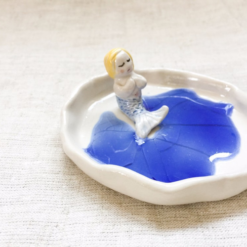 セラミック装飾皿 - リトル・マーメイド/リトル・リトルマーメイド