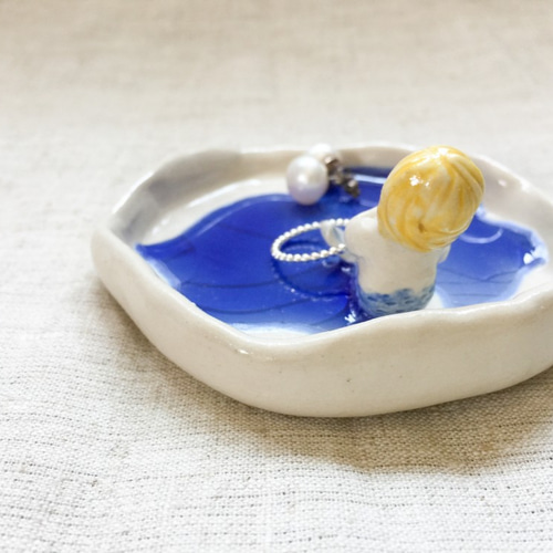 セラミック装飾皿 - リトル・マーメイド/リトル・リトルマーメイド