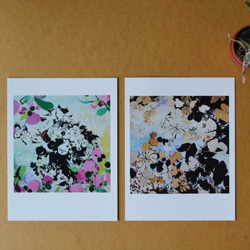 ダフネHCシェンロンドン3芸術はがきに - スウィートスウィート手紙手紙花植物のイチョウの葉 2枚目の画像