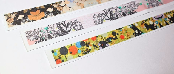 ダフネHCシェンロンドン章4  - 手描きの紙テープピアノは幾何学的なコントラスト黄色の紙バブルスペースノート 2枚目の画像