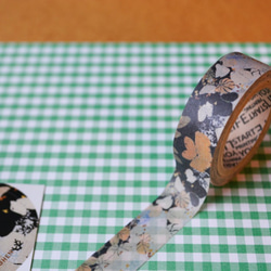 ダフネHCシェンロンドン甘い手紙 - 和風手描き紙テープレトロイチョウは少し植物の花や空を残し 1枚目の画像