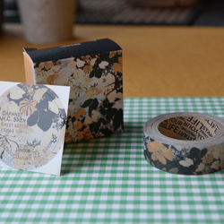 ダフネHCシェンロンドン甘い手紙 - 和風手描き紙テープレトロイチョウは少し植物の花や空を残し 2枚目の画像