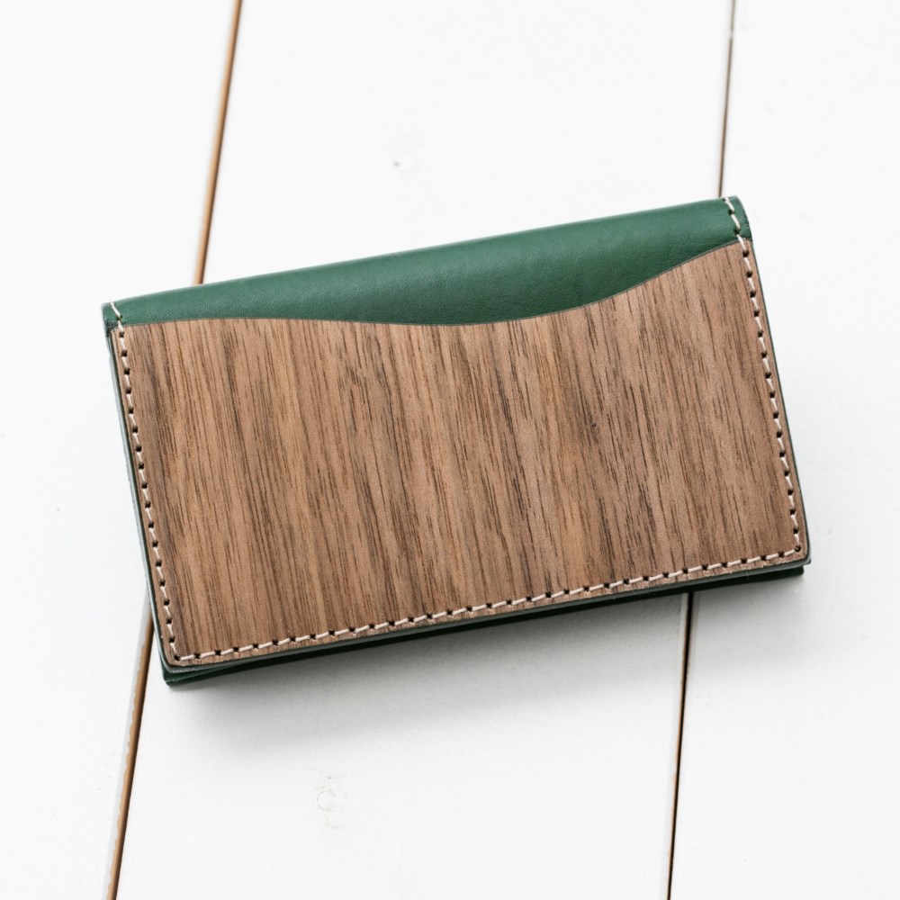 【RW】カードケース　グリーン　 [名入れ可]