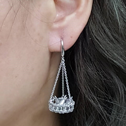 【HS 鴻昇珠寶】幸福的收獲.925純銀耳環 第2張的照片