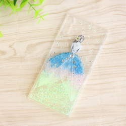 iPhoneX iPhone8/7/6S/5/SE/Plus 押し花 ケース 多機種対応 スマホケース 3枚目の画像