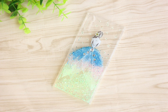 iPhoneX iPhone8/7/6S/5/SE/Plus 押し花 ケース 多機種対応 スマホケース 3枚目の画像