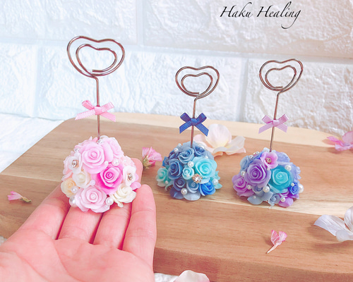 デスクを華やかに♡メモスタンド その他雑貨 Haku Healing 通販