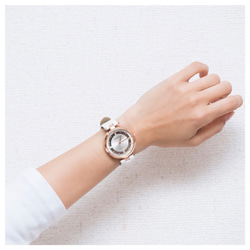 腕時計 単品価格 ホワイト ブレスレット かわいい おしゃれ メンズ レディース スケルトン クリスマスにおすすめ 2枚目の画像