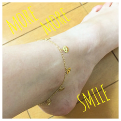 more more smile♡anklet 1枚目の画像