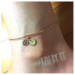 code anklet#name TAG☆smile 1枚目の画像