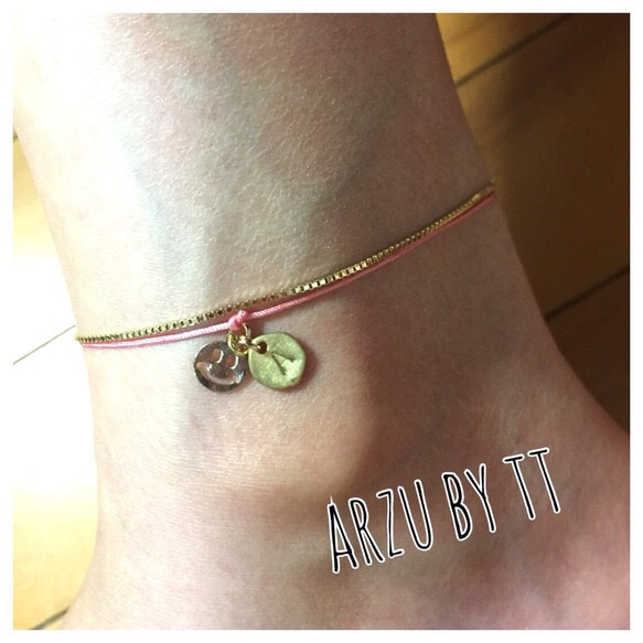 code anklet#name TAG☆smile 1枚目の画像