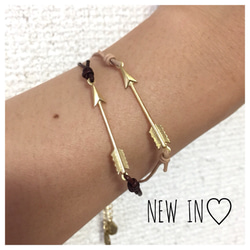 cord bracelet#nameTAG♡arrows 1枚目の画像