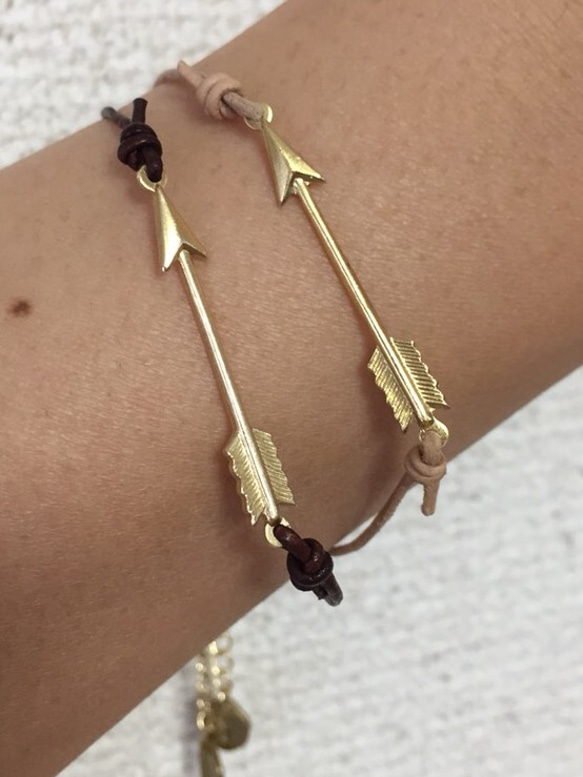 cord bracelet#nameTAG♡arrows 4枚目の画像