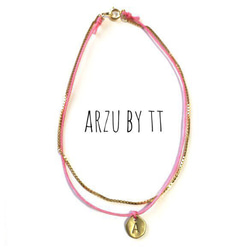 code anklet#name TAG☆gold 3枚目の画像