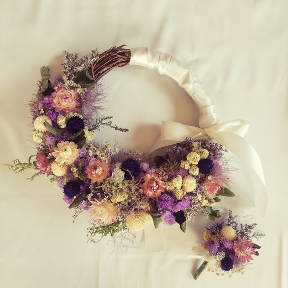 ドライフラワーリースブーケ+ブートニア～恋文日和 ブーケ fumi 通販