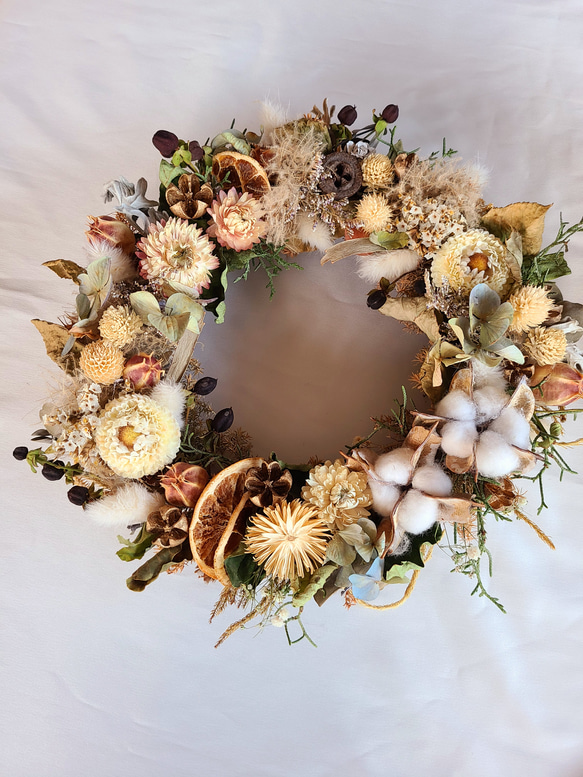 ドライフラワーリース～聖夜に星降る ドライフラワー fumi 通販  