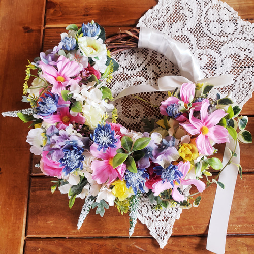 ウェディングリースブーケ～いつか王子様が ブーケ fumi 通販 9870047