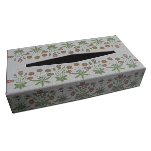 ウィリアムモリス．オリジナルティッシュボックス．デイジー（オフ