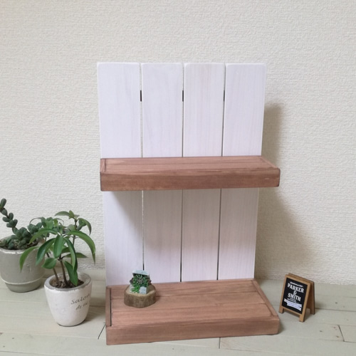 スタンドラック 飾り棚 2段 【公式通販】