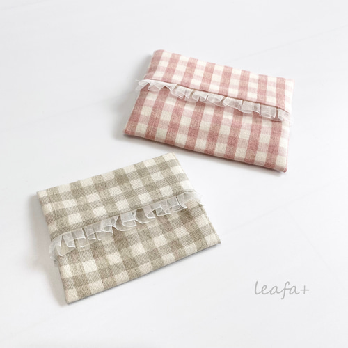 レースのポケットティッシュケース ミニサイズ・普通サイズ 選べる