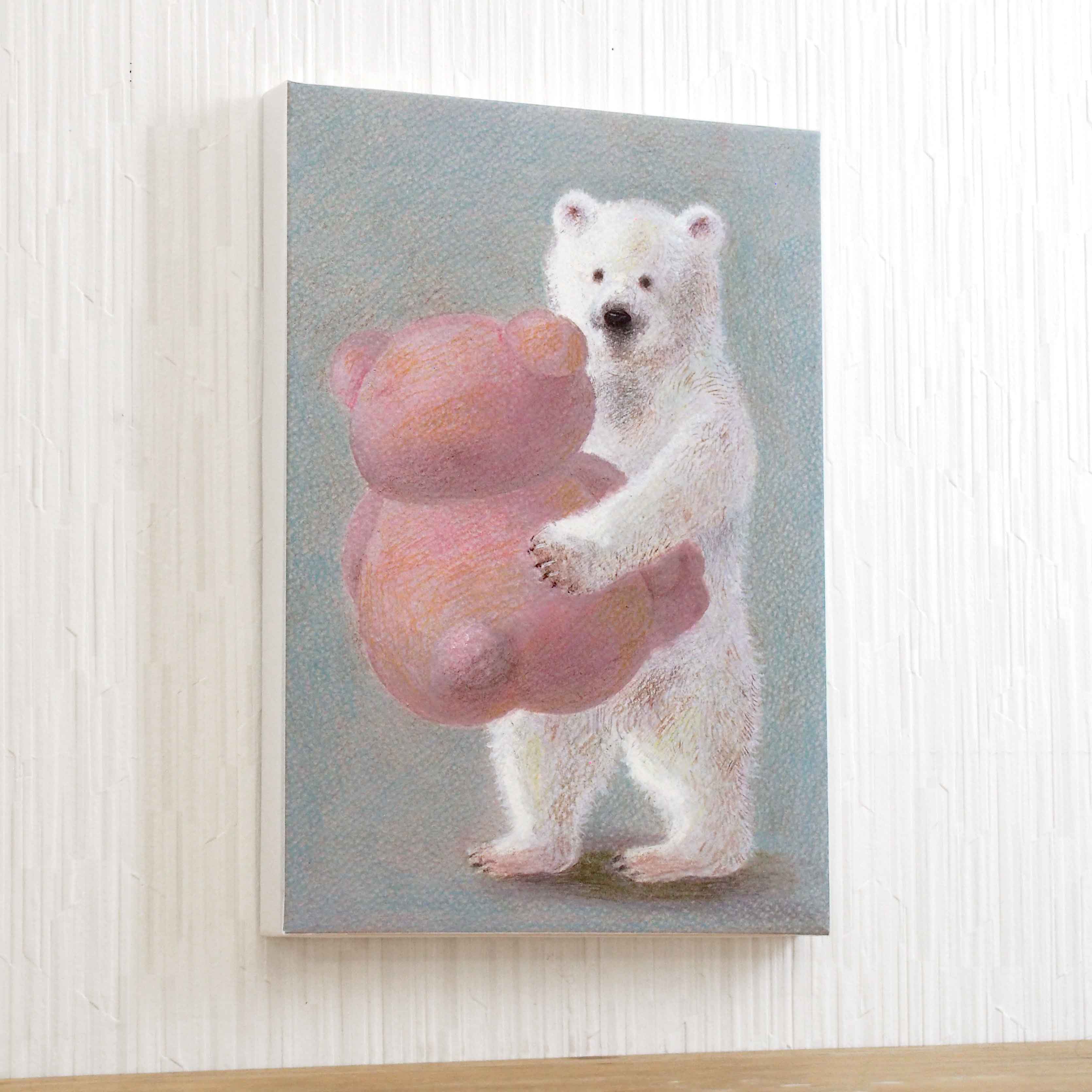 クマさん(油絵)
