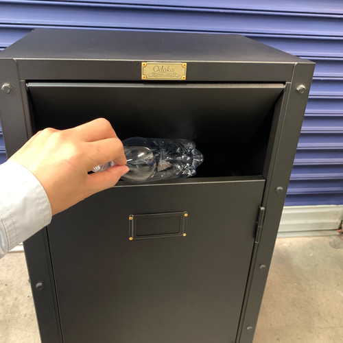 ブルックリンスタイル】アメリカンヴィンテージ風ゴミ箱 ゴミ箱に見え